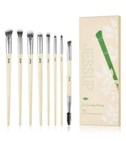 *Eco-Friendly Makeup* - Set de pinceles 8 piezas - T328: Burlywood