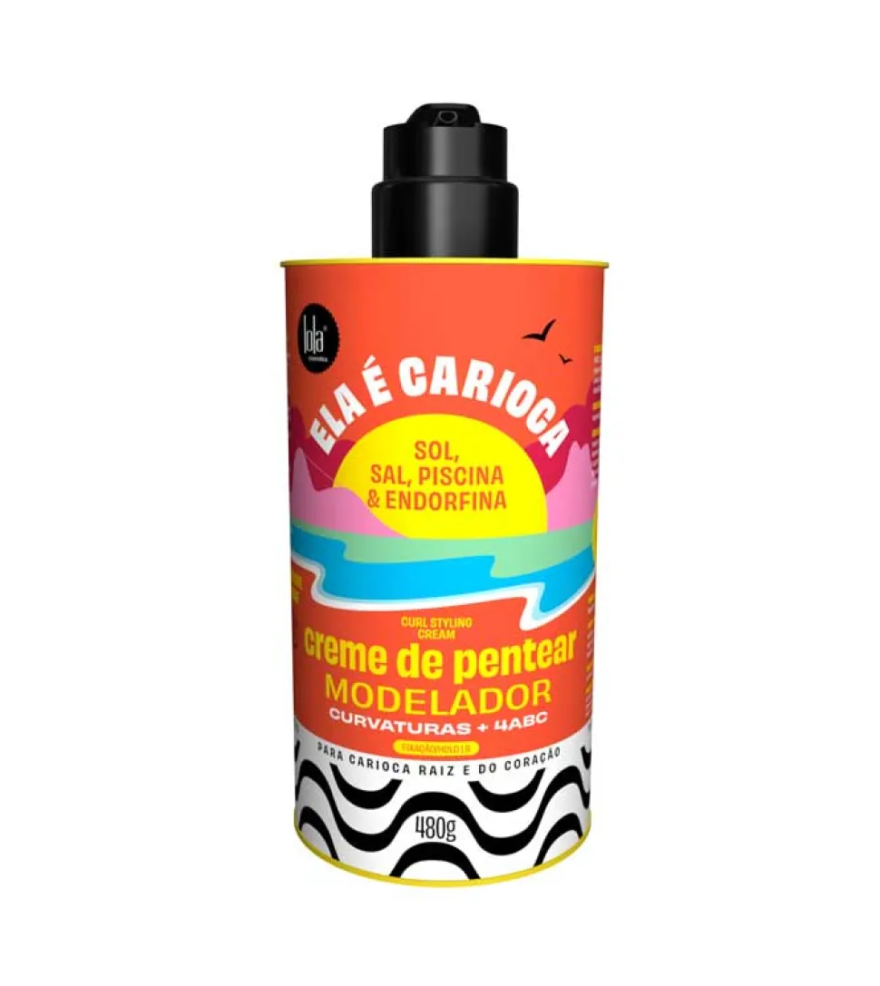 *Ela É Carioca* - Crema de peinado moldeadora de rizos - Cabello rizado 4ABC