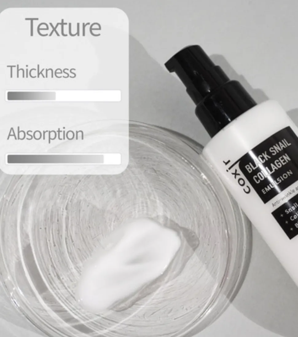 Emulsión hidratante Black Snail Collagen
