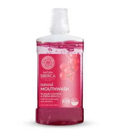 Enjuague bucal natural - Schizandra & Arándano Rojo, Control de la placa y aliento Fresco