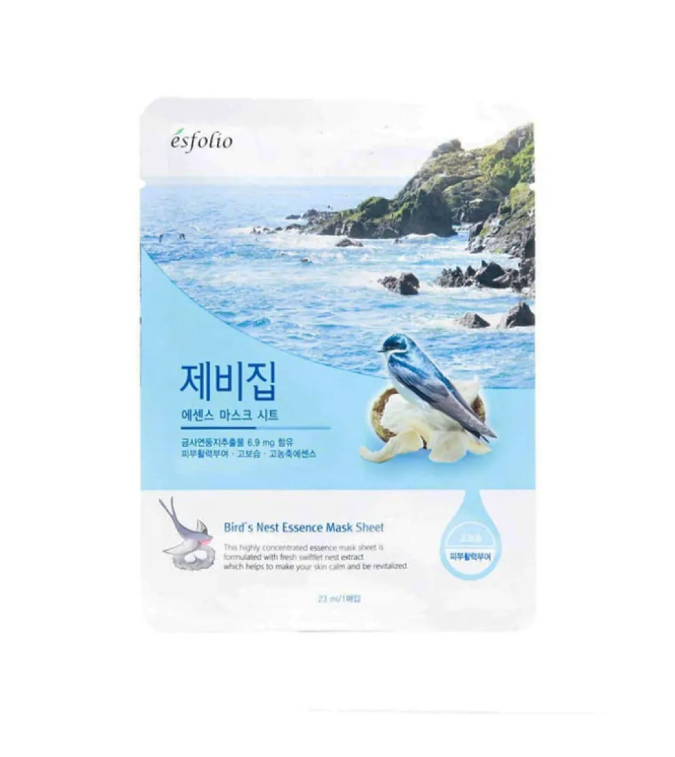 Esfolio - Mascarilla Essence Mask Sheet - Bird's Nest