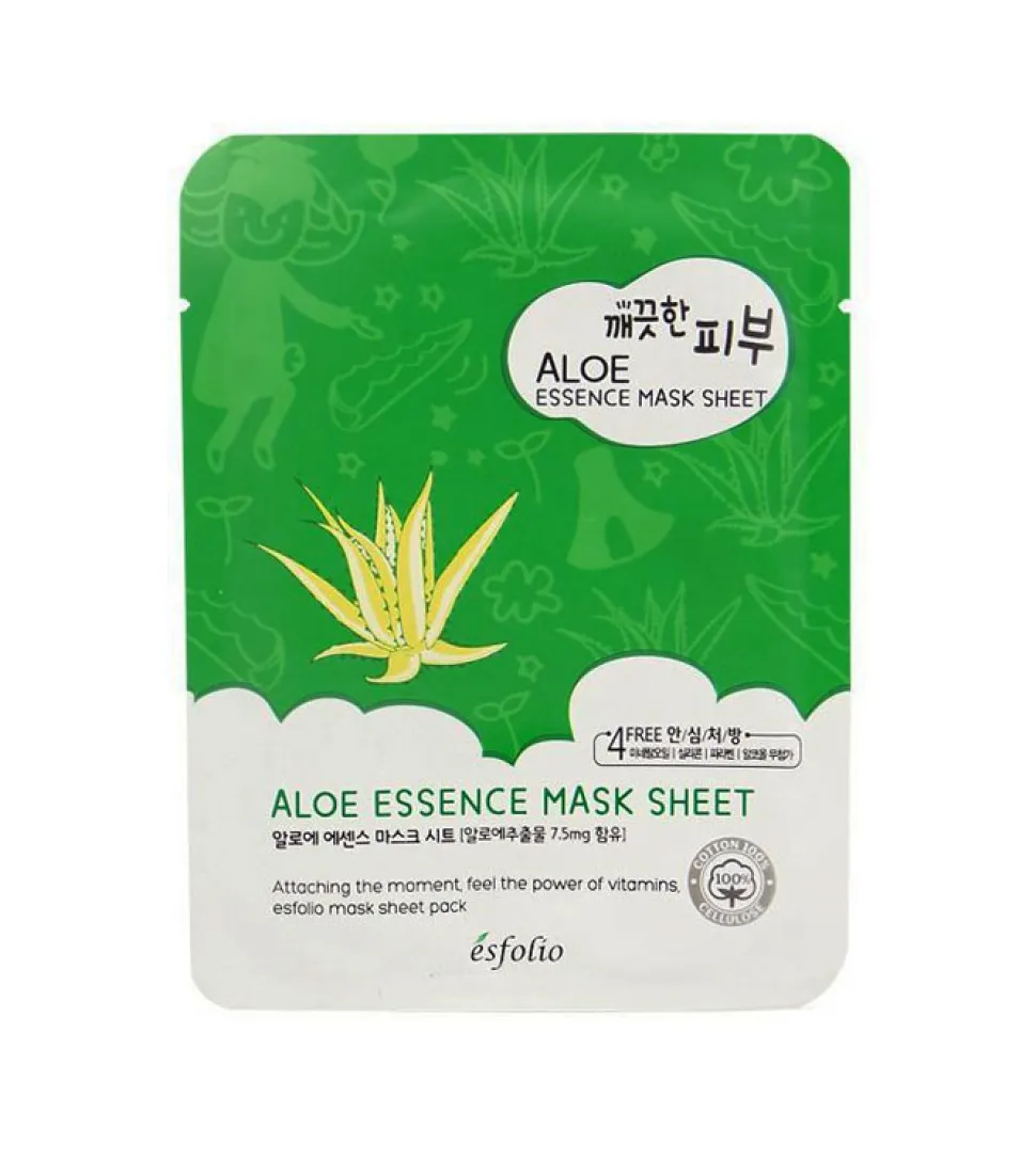 Esfolio - Mascarilla Pure Skin Essence Mask Sheet - Aloe