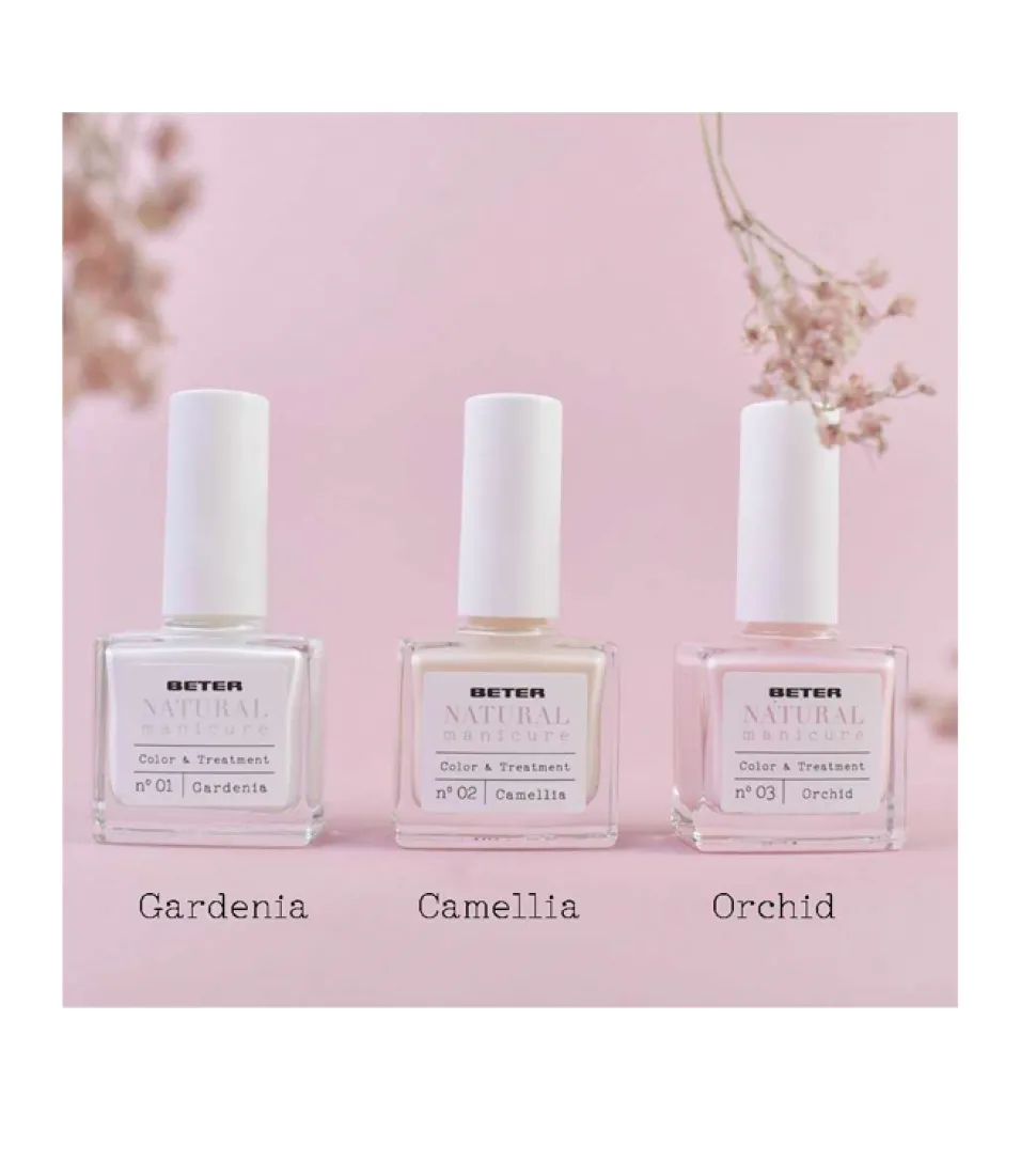 Esmalte de uñas de larga duración Natural Manicure - 02: Camellia