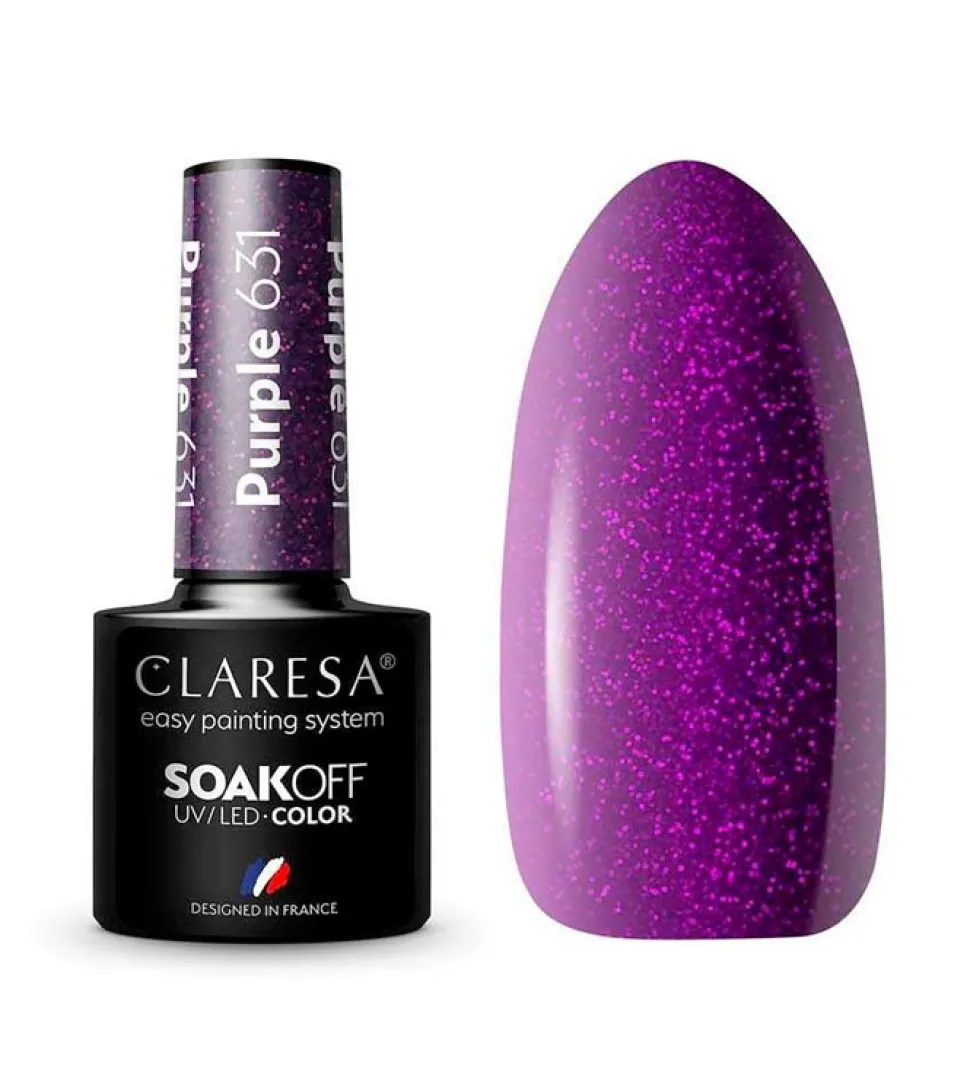 Esmalte semipermanente Soak off - 631: Purple