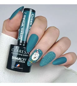Esmalte semipermanente Soak off - 02: Green Winks