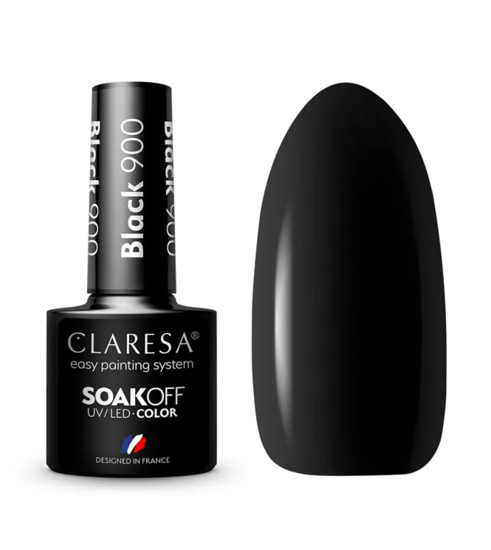 Esmalte semipermanente Soak off - 900: Black