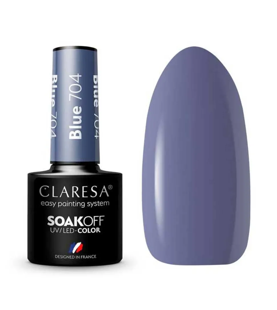 Esmalte semipermanente Soak off - 704: Blue