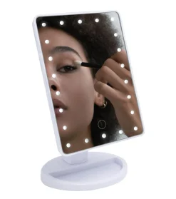 Espejo de maquillaje 180° con Iluminación LED TH-BY06