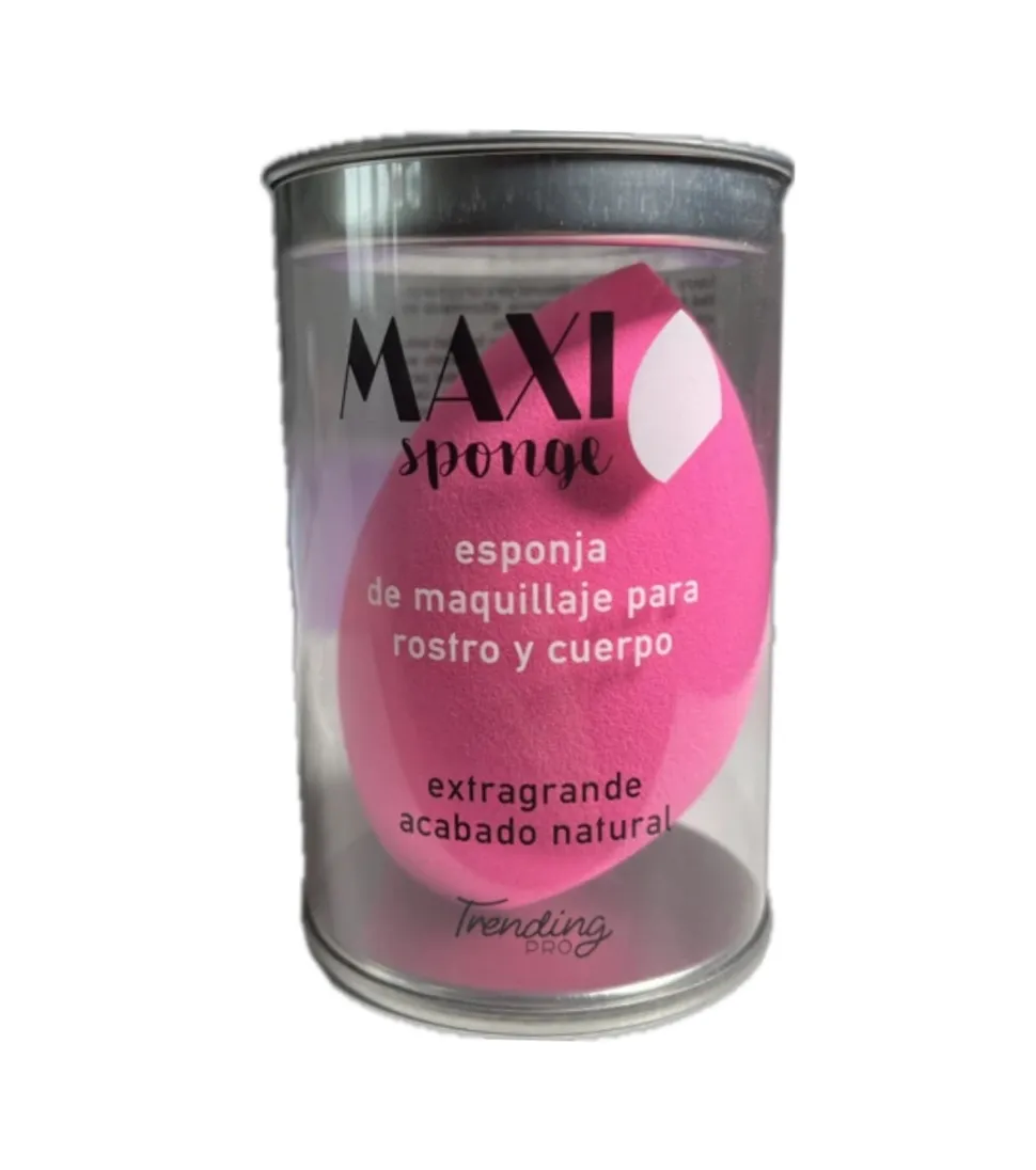 Esponja de maquillaje maxi para rostro y cuerpo