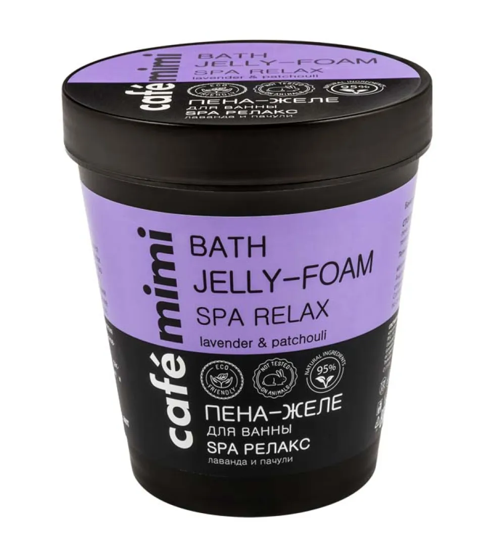 Espuma de baño gelatinosa relax spa