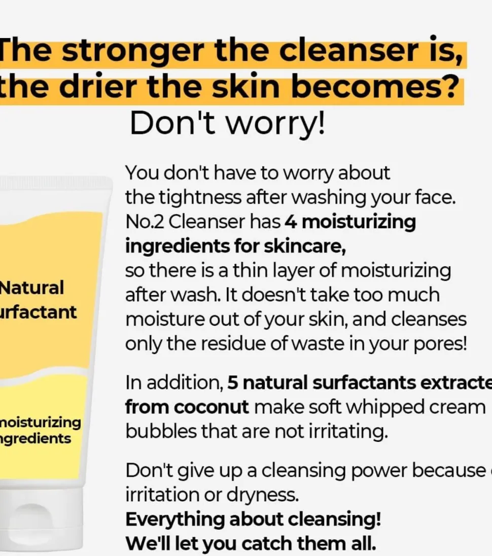 Espuma limpiadora No.2 Deep Clean Fresh