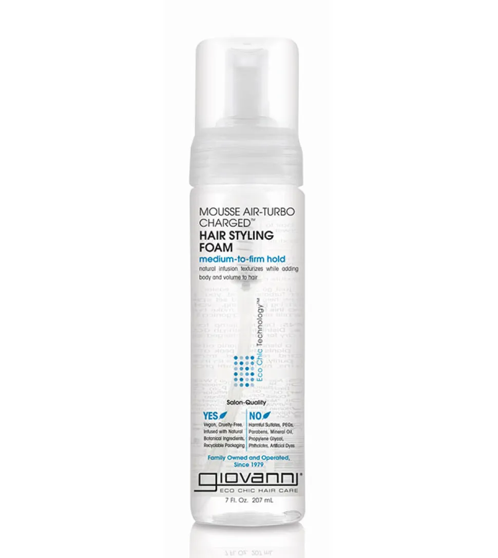 Espuma moldeadora para el cabello - Natural Mousse Air-Turbo Charged