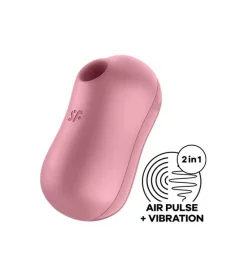 Estimulador de clítoris Cotton Candy - Rojo
