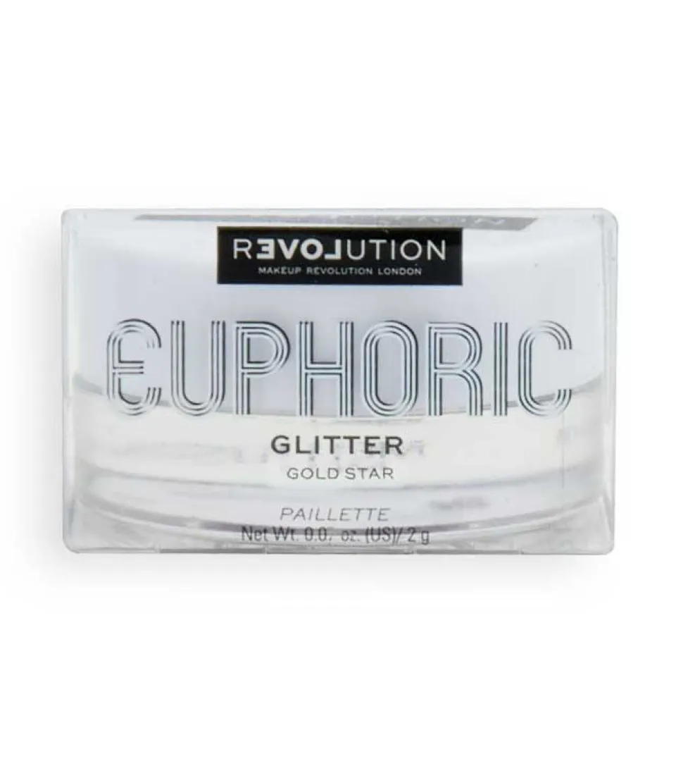 *Euphoric* - Glitter suelto iridiscente multiusos - Gold Star