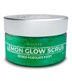 Exfoliante corporal de sal marina - Lemon Glow Scrub