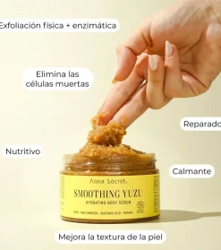 Exfoliante corporal hidratante Smoothing Yuzu