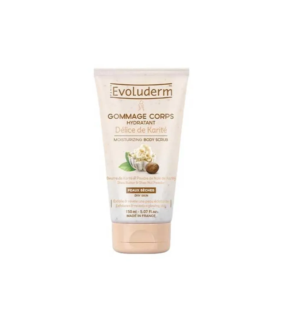 Exfoliante corporal hidratante Délice de Karité - Pieles secas