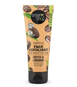 Exfoliante facial suave para piel sensible - Café y Limonnik