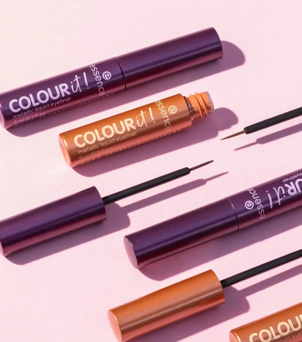 Eyeliner líquido metálico COLOUR it! - 01: Burnished Bronze