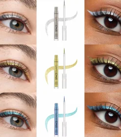 Eyeliner Space Glam Liquid Effect - 020: Galactic Glitter