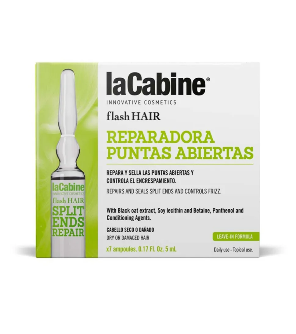 *Flash Hair* - Ampollas capilares reparadora de puntas abiertas - Cabello seco o dañado