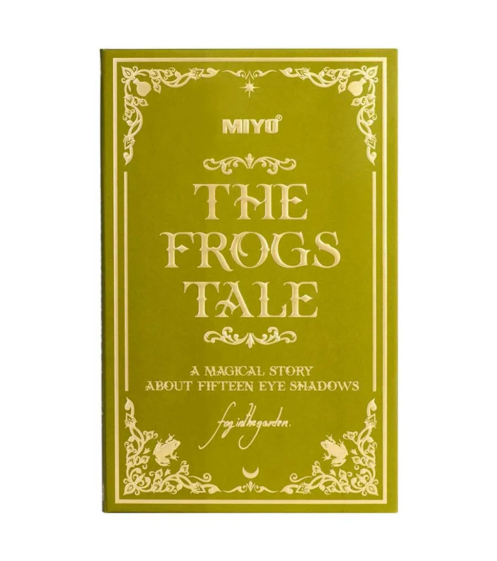 *Foginthegarden x Inchidris* - Paleta de sombras The Frogs Tale