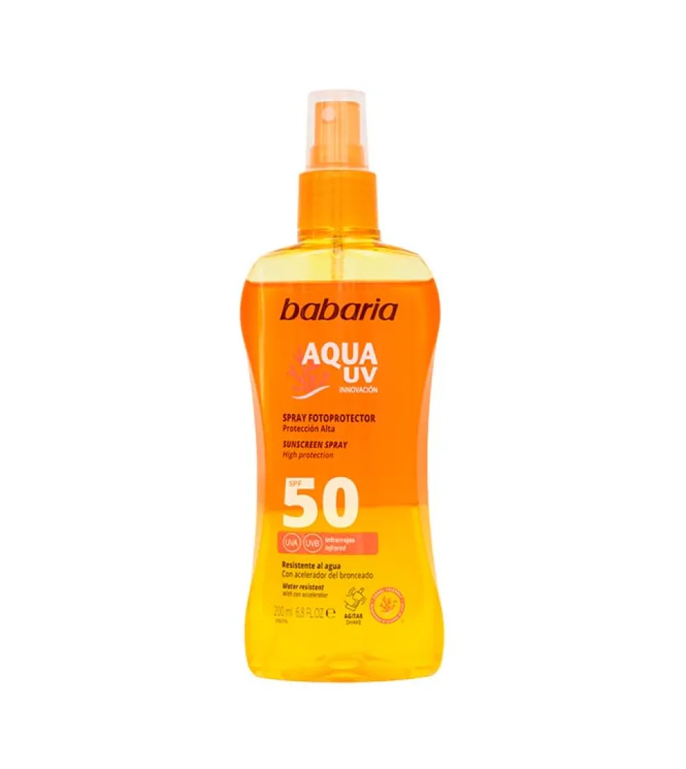 Fotoprotector bifásico en spray Aqua UV SPF 50