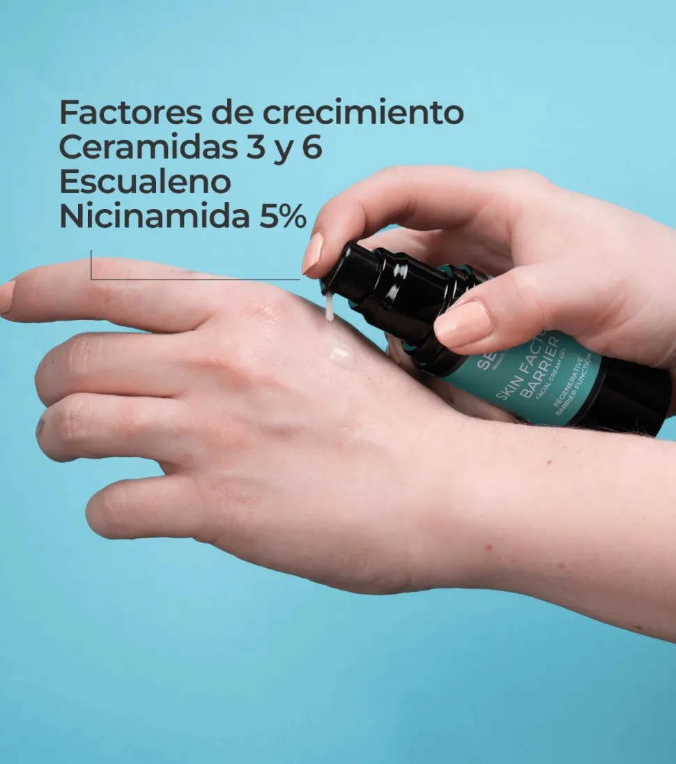 Gel crema regeneradora y reparadora Skin Factor Barrier - Pieles sensibles, mixtas y/o grasas