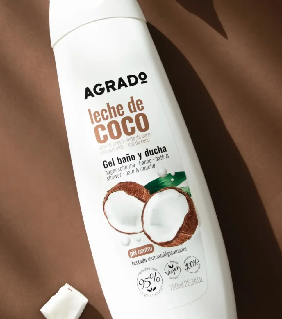 Gel de baño y ducha Leche de coco - 750ml