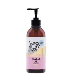 Gel de ducha natural - Ruibarbo y Rosa