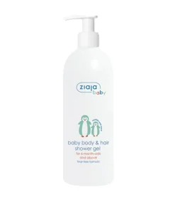 Gel de ducha para cuerpo y cabello para bebé +6 meses