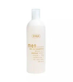 Gel de ducha y champú 2 en 1 para hombre 400 ml - Mountain pepper