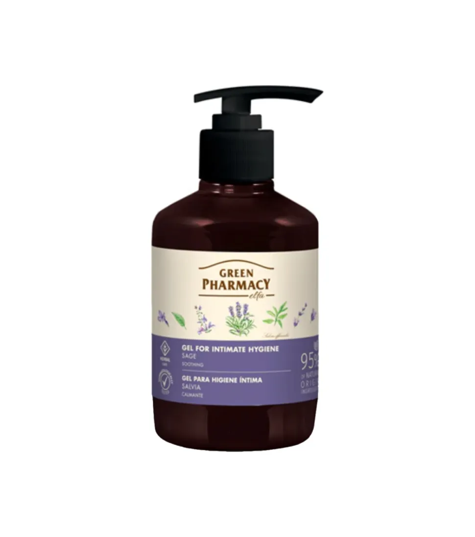 Gel de higiene íntima calmante - Salvia y Alantoína