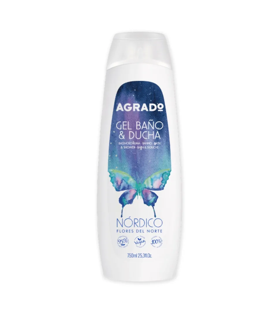 *Geles del Mundo* - Gel de baño y ducha Nórdico