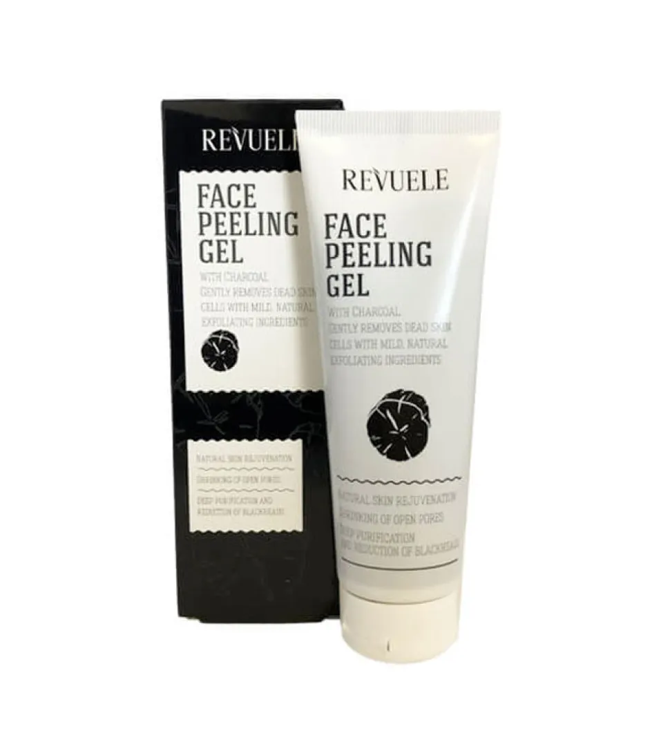Gel exfoliante para rostro - Carbón