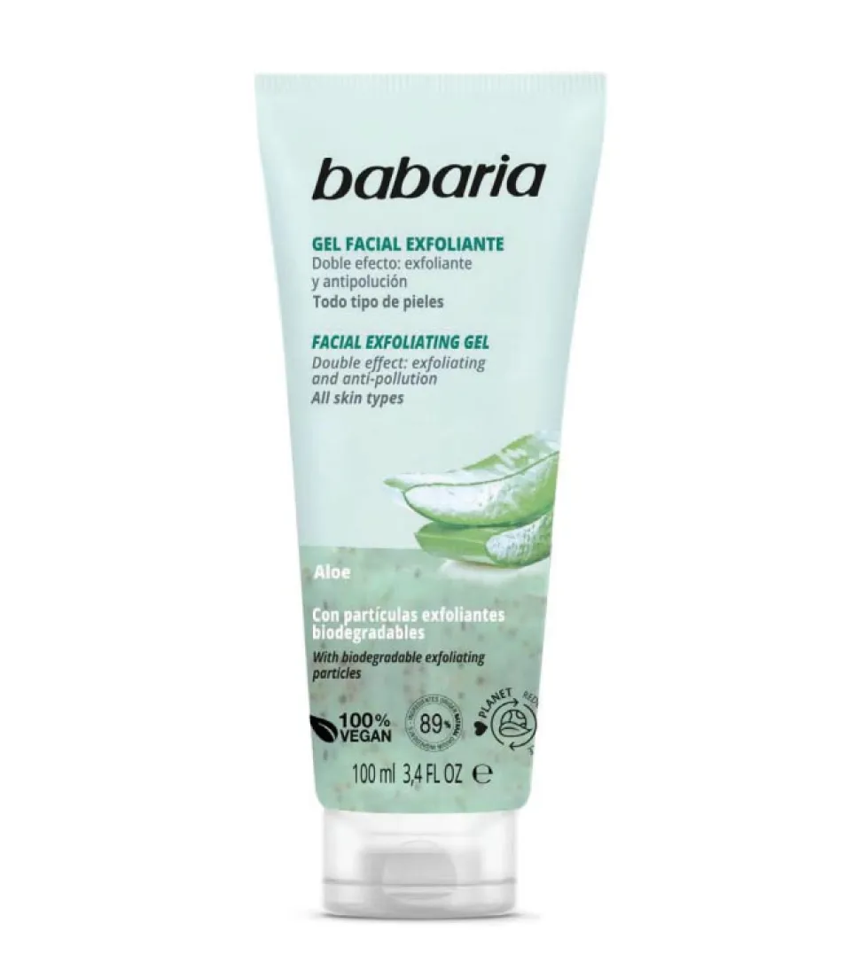 Gel facial exfoliante - Aloe