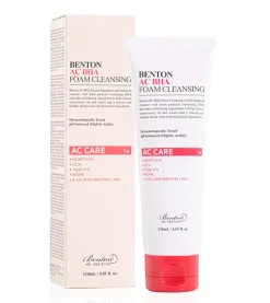 Gel limpiador AC BHA para pieles grasas