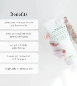 Gel limpiador espumoso Amino Green Relief - Piel mixta grasa