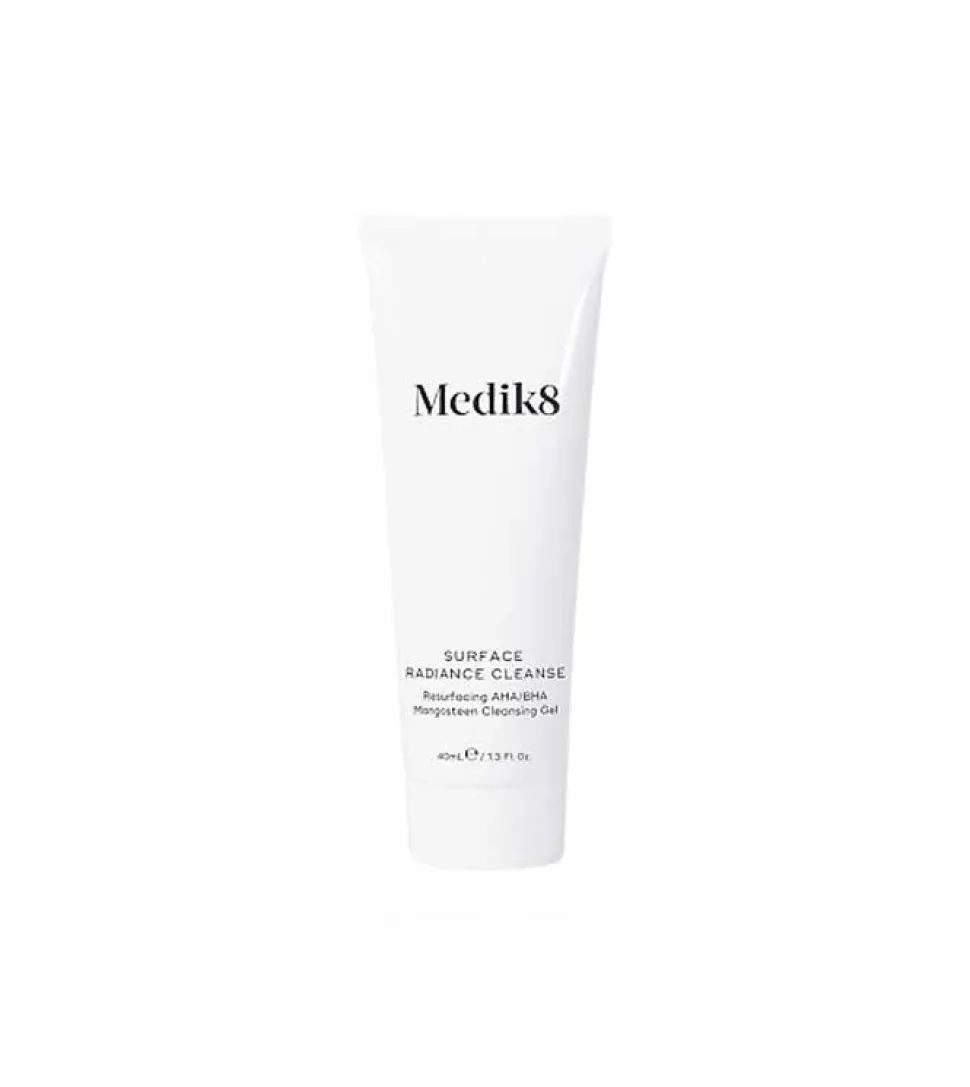 Gel limpiador facial con AHA/BHA Surface Radiance - Mini talla