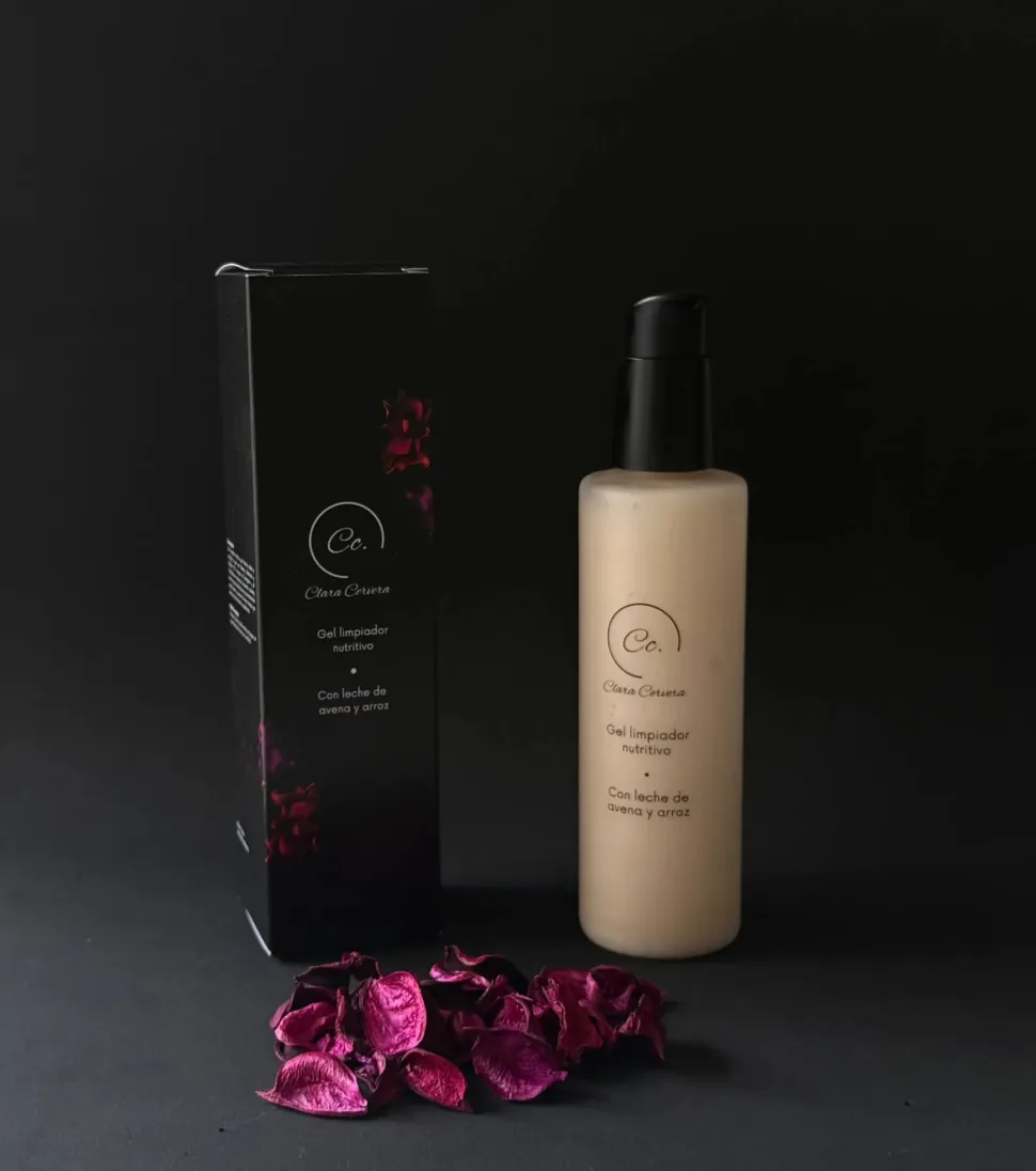 Gel limpiador facial nutritivo