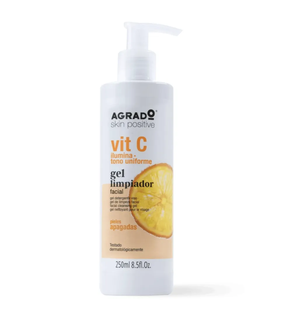 Gel limpiador facial vit C - Pieles apagadas