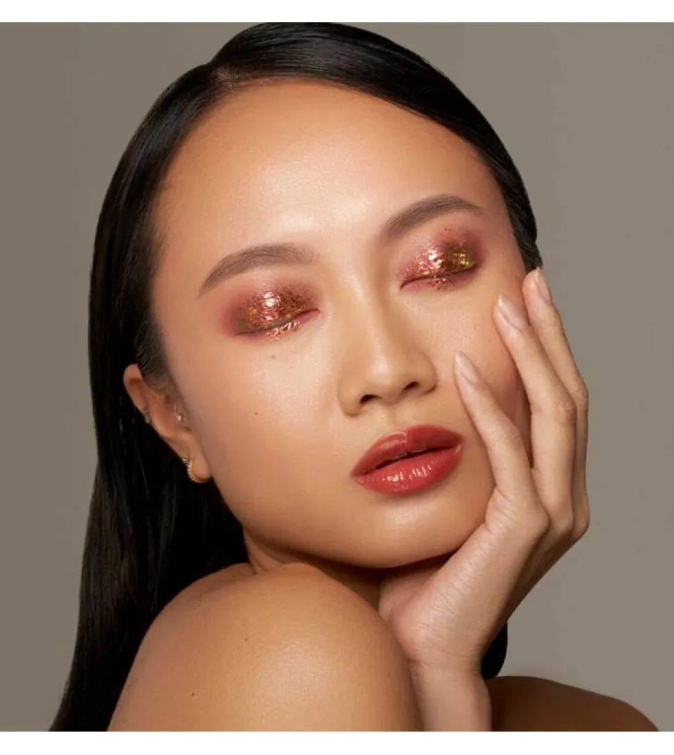 Gel multicromo Infinite Chrome Flakes - Hot Lava