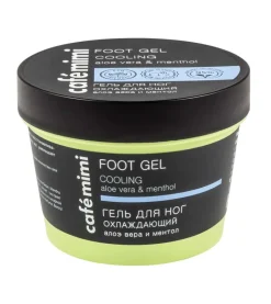 Gel para pies refrescante