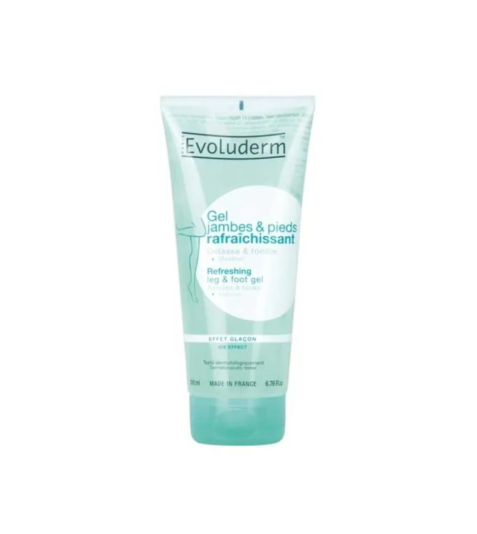 Gel refrescante para piernas y pies