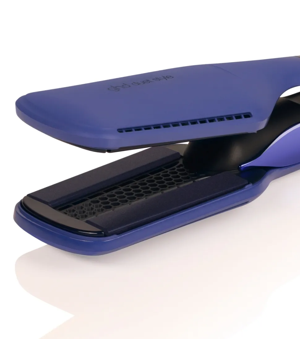 ghd - *Colour Crush* - Plancha secador de pelo 2 en 1 Duet Style - Azul añil