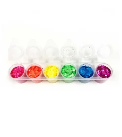 Glitter para rostro y cuerpo Chunky Mix - Fluorescent