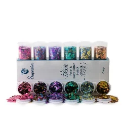 Glitter para rostro y cuerpo Chunky Mix - Crazy