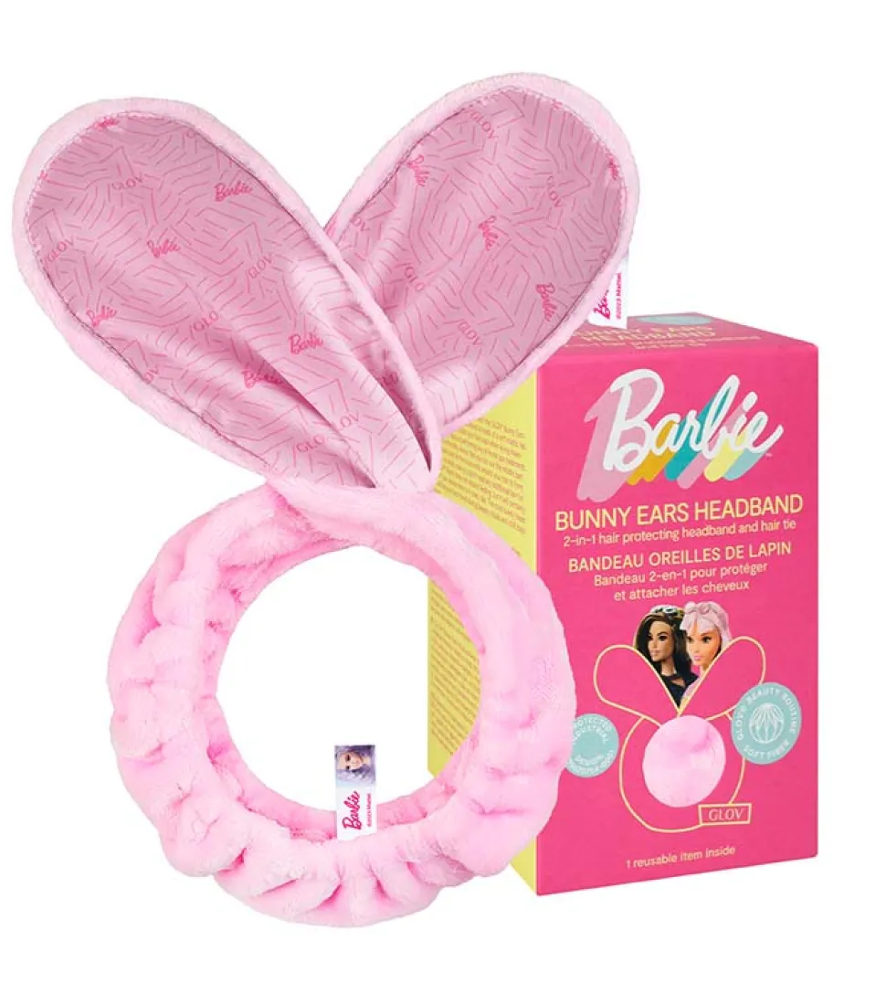 GLOV - *Barbie* - Bandas de pelo con orejas de conejo - ZigZak