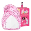 GLOV - *Barbie* - Toalla turbante de satén y tela - Pink Panther
