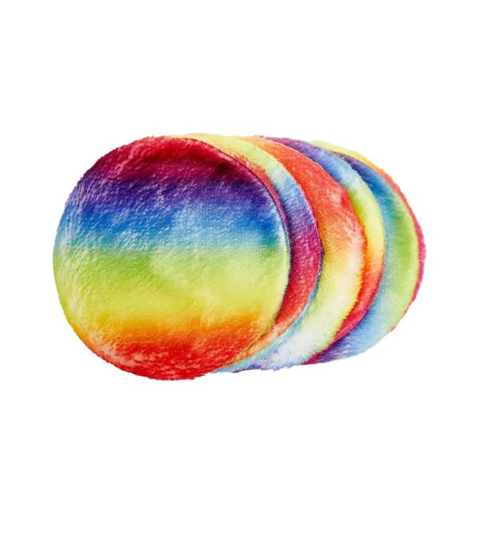 GLOV - Discos desmaquillantes reutilizables Rainbow